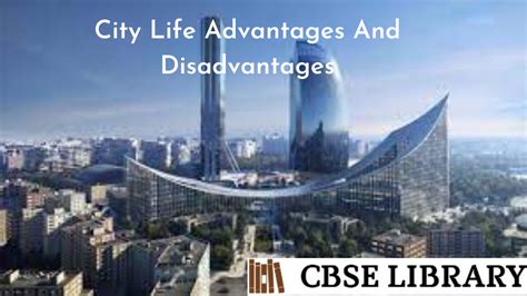 advantage of city life|Iba pa.